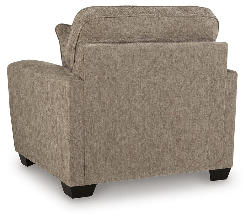Olten Mocha Oversized Chair - 3130423