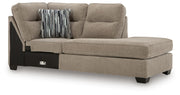 Olten Mocha Right-Arm Facing Corner Chaise - 3130417