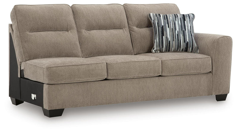 Olten Mocha Right-Arm Facing Sofa - 3130467