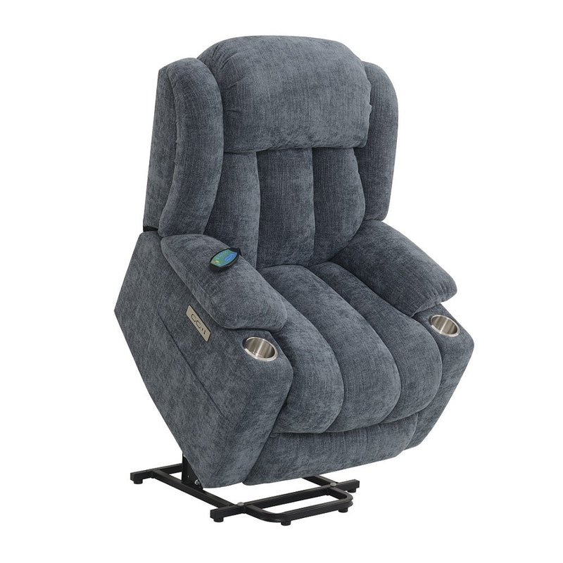 Omarion Power Recliner w/Lift, Heating & Massage - LV02996