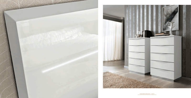Onda Legno White Bedroom Set - DMV FurnitureBedroom Set