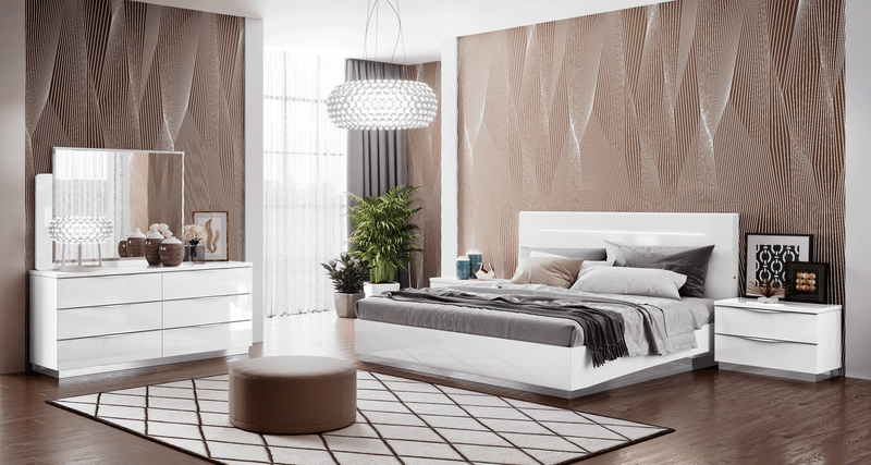 Onda Legno White Bedroom Set - DMV FurnitureBedroom Set