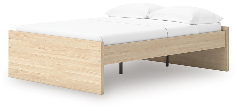 Onita Natural Full Platform Bed - EB9632B2