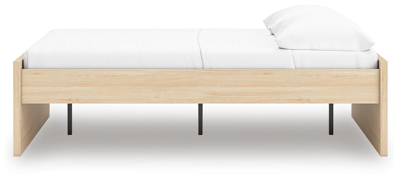 Onita Natural Full Platform Bed - EB9632B2