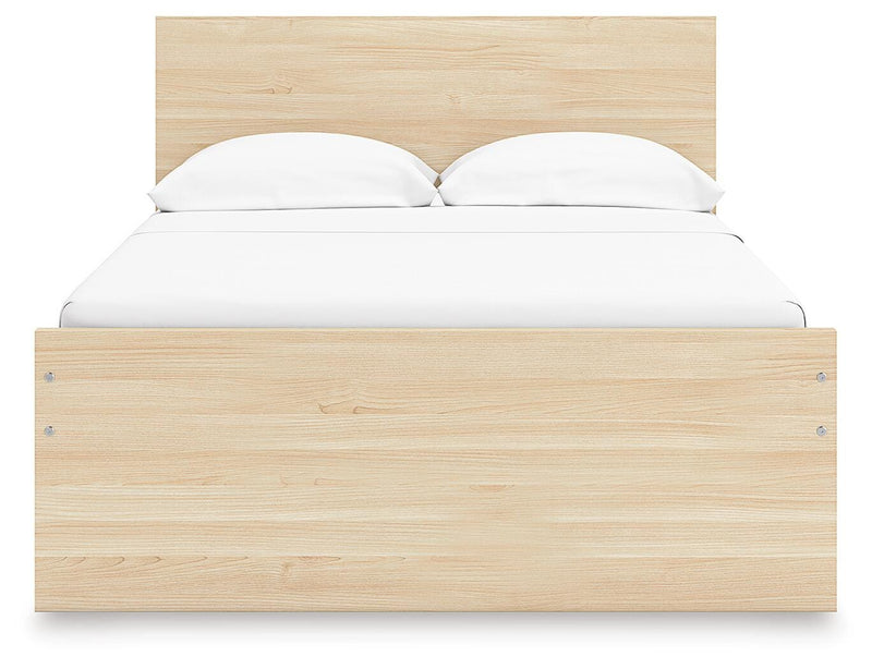 Onita Natural King Panel Platform Bed - EB9632B22