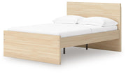 Onita Natural King Panel Platform Bed - EB9632B22