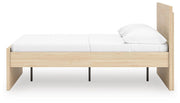 Onita Natural King Panel Platform Bed - EB9632B22