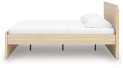 Onita Natural Queen Panel Platform Bed - EB9632B6