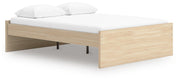 Onita Natural Queen Platform Bed - EB9632B3