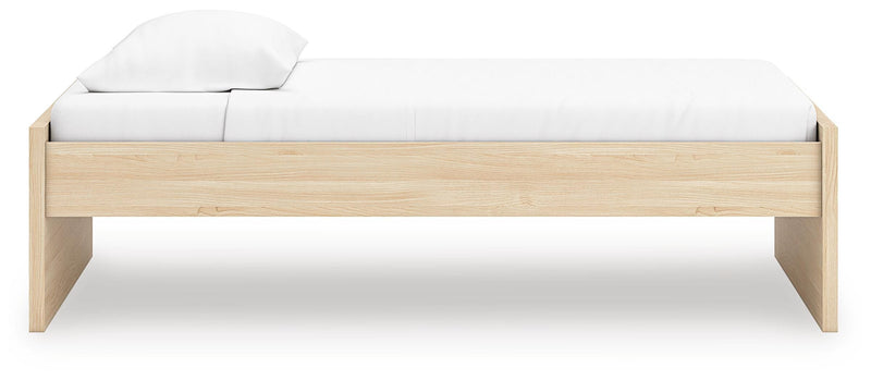 Onita Natural Twin Platform Bed - EB9632B1