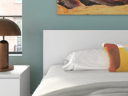 Onita White King Panel Platform Bed with Storage - EB9630B20