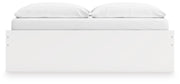 Onita White King Platform Bed with 2 Side Storage - EB9630B18