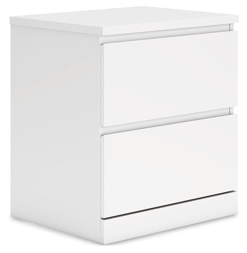 Onita White Youth One Side Storage Platform Bedroom Set from Ashley - DMV Furniture