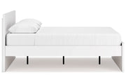 Onita White Queen Platform Bed - DMV FurnitureQueen Bed