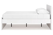 Onita White Queen Platform Bed - DMV FurnitureQueen Bed