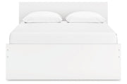 Onita White Queen Platform Bed - DMV FurnitureQueen Bed