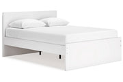 Onita White Queen Platform Bed - DMV FurnitureQueen Bed