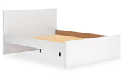 Onita White Queen Platform Bed - DMV FurnitureQueen Bed