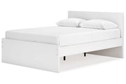 Onita White Queen Platform Bed - DMV FurnitureQueen Bed