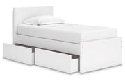 Onita White Youth One Side Storage Panel Platform Bedroom Set - DMV FurnitureYouth Bedroom Set