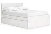 Onita White Youth One Side Storage Panel Platform Bedroom Set - DMV FurnitureYouth Bedroom Set