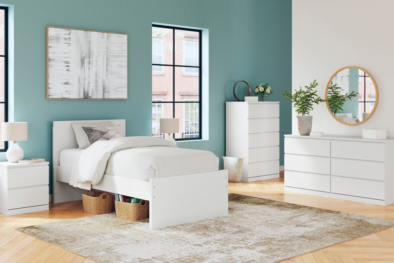 Onita White Youth Panel Platform Bedroom Set - DMV FurnitureYouth Bedroom Set
