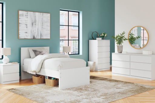 Onita White Youth Panel Platform Bedroom Set - DMV FurnitureYouth Bedroom Set