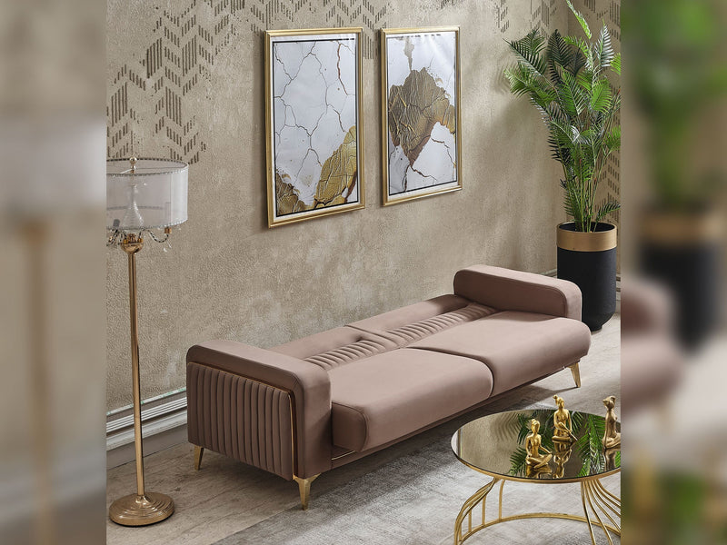 Onix Convertible Sofa in Brown - 200-SER-ONI-AMKA901-3