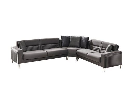 Onix Sectional Sofa in Anthracite - 200-SER-ONI-ANKA152-S