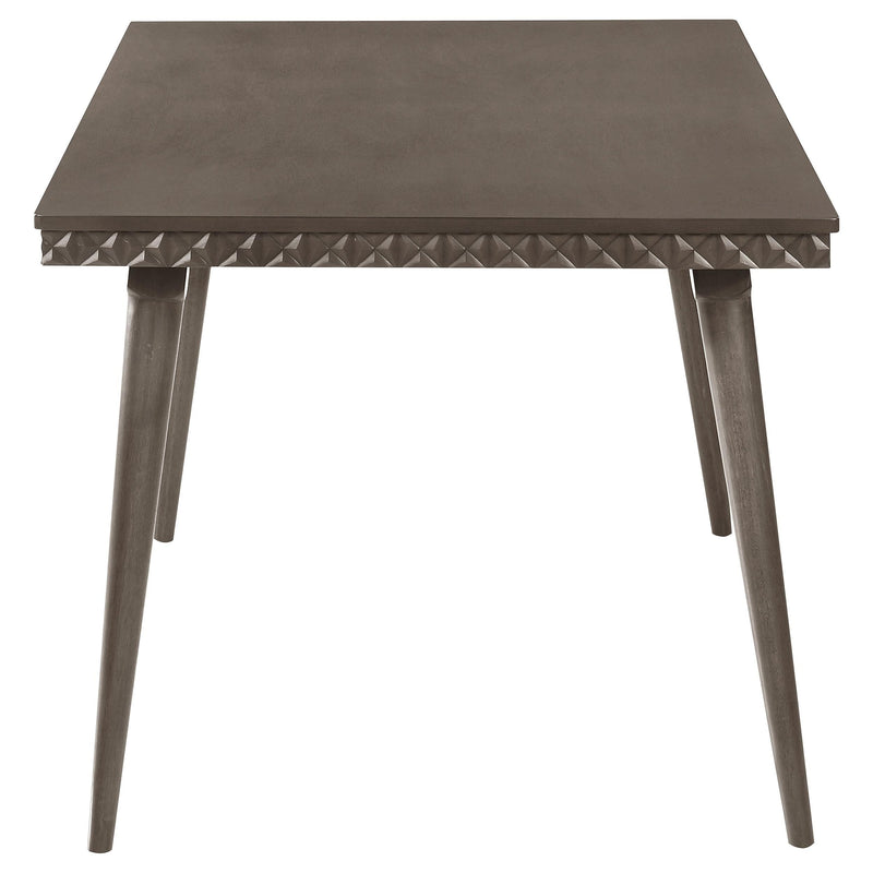 Onslow 5-piece 59-inch Rectangular Dining Set Dark Brown - 108621-S5