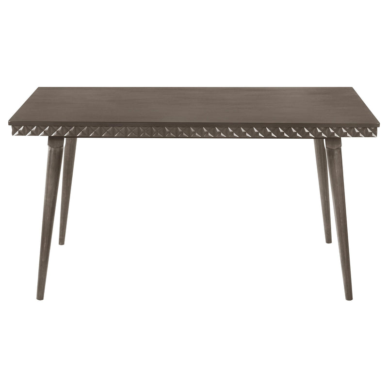 Onslow 59-inch Rectangular Wood Dining Table Dark Brown - 108621