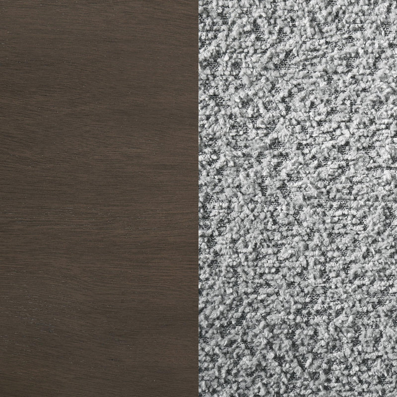 Onslow Upholstered Dining Side Chair Dark Brown (Set of 2) - 108622