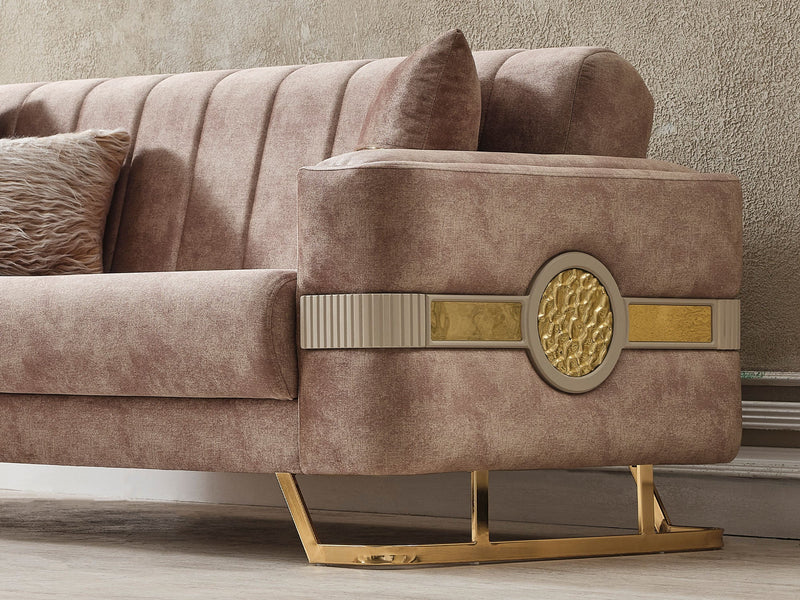 Opera Convertible Sofa in Beige - 200-SER-OPE-TURKO442-3