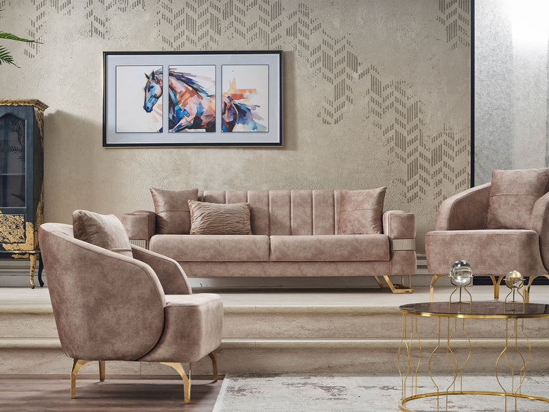 Opera Convertible Sofa in Beige - 200-SER-OPE-TURKO442-3
