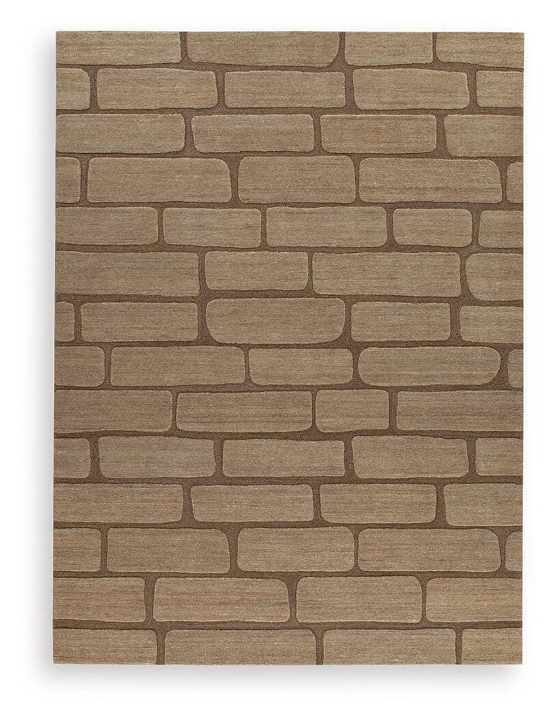 Orest Brown Extra Large Rug - R407980