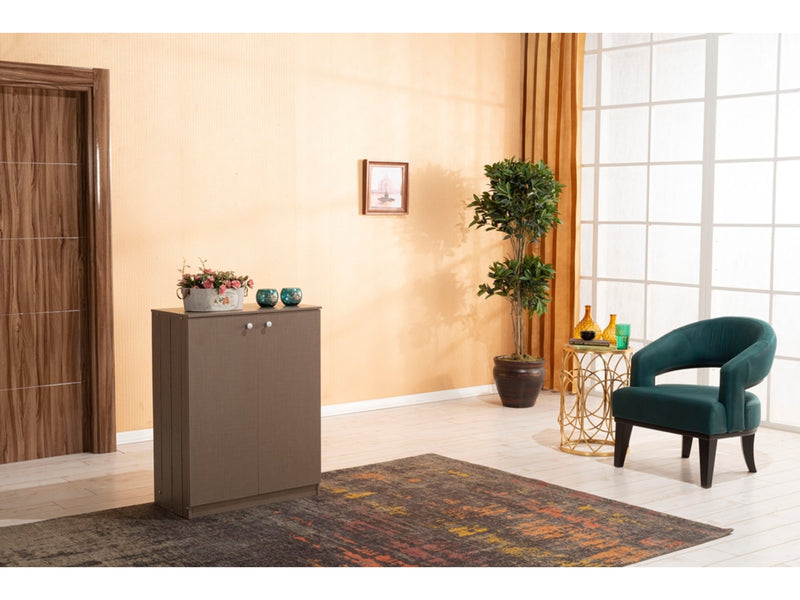 Origami Shoe Cabinet in Walnut - 745-ORI-WAL