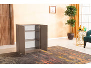 Origami Shoe Cabinet in Walnut - 745-ORI-WAL