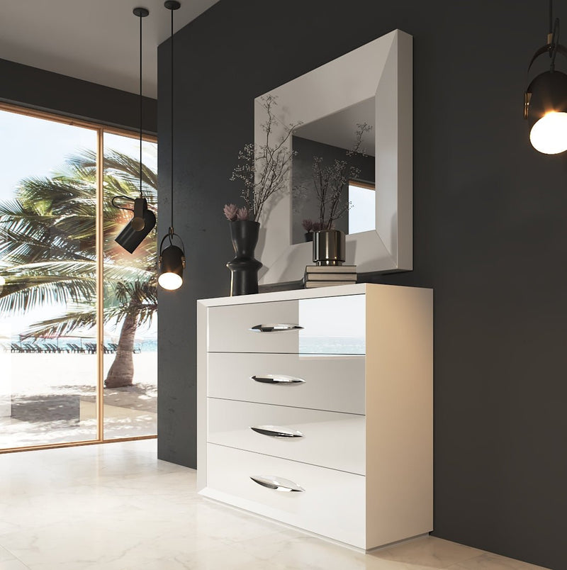 Orion Bed With Emporio Nightstands Set - DMV Furniture