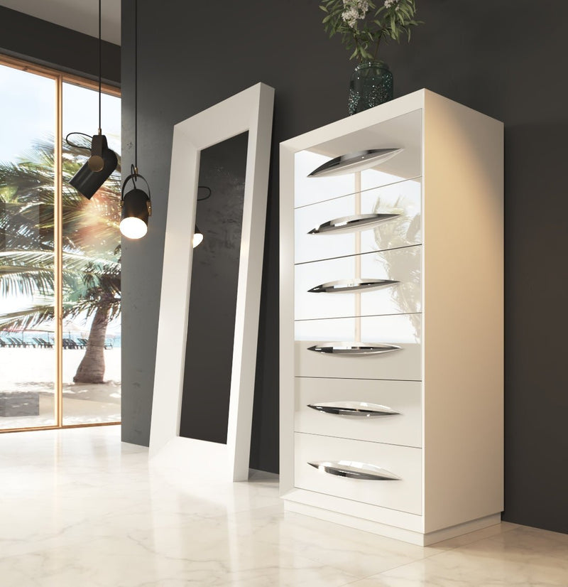 Orion Bed With Emporio Nightstands Set - DMV Furniture