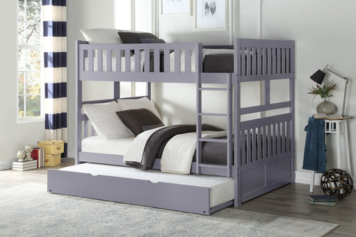 Orion Gray Full/Full Bunk Bed | B2063 - DMV FurnitureBunk Bed