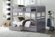 Orion Gray Full/Full Bunk Bed | B2063 - DMV FurnitureBunk Bed