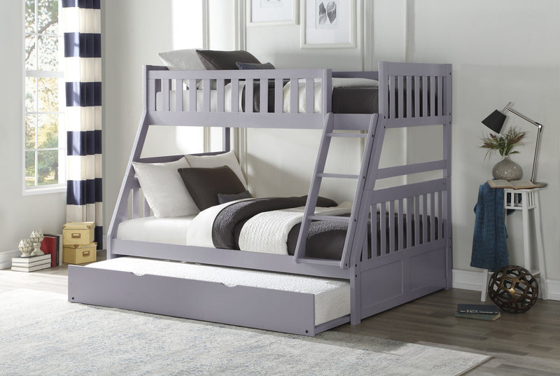 Orion Gray Twin/Full Bunk Bed | B2063 - DMV FurnitureBunk Bed