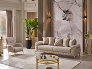Orlando Convertible Sofa Beige in Beige - 101-ORL-AN529-3