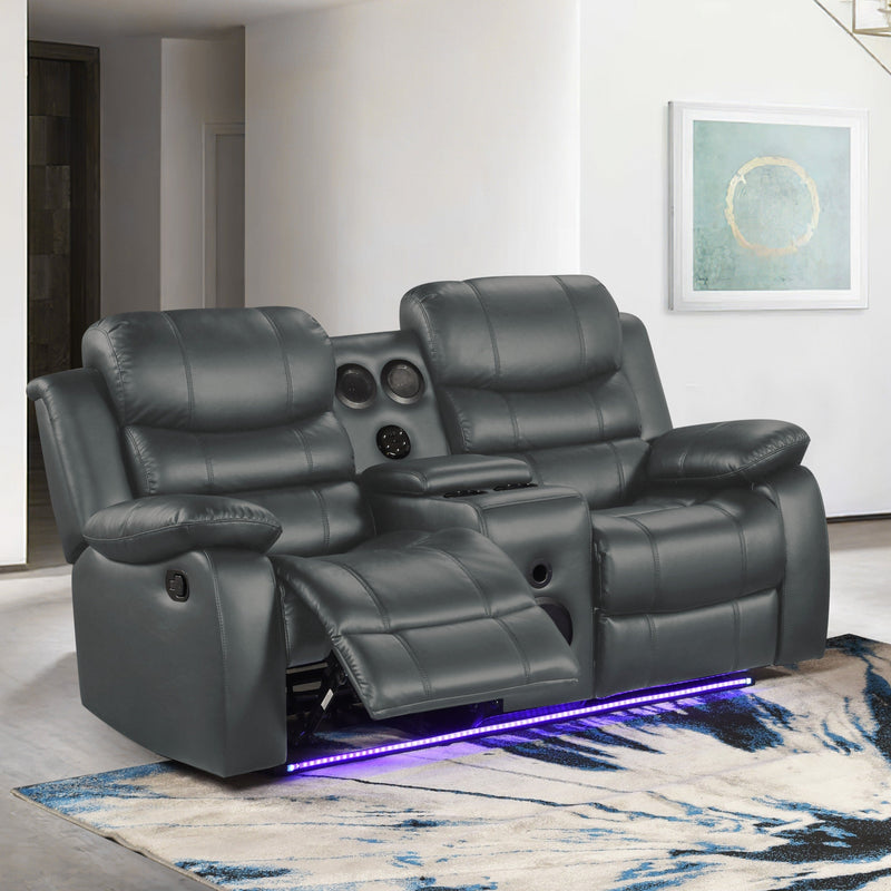 Orlando Gray Sofa & Loveseat & Chair - ORLANDO-GY-SLC