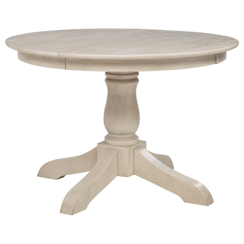 Orrison 5-piece Oval 62-inch Extension Leaf Dining Set Linen - 121261-S5