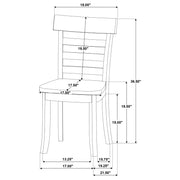 Orrison Ladder Back Dining Side Chair Linen (Set of 2) - 121262