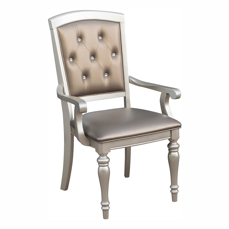Orsina Silver Arm Chair, Set of 2 - DMV FurnitureDining Chair