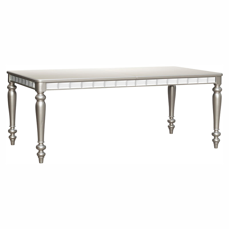 Orsina Silver Mirrored Extendable Dining Set - DMV FurnitureDining Room Set