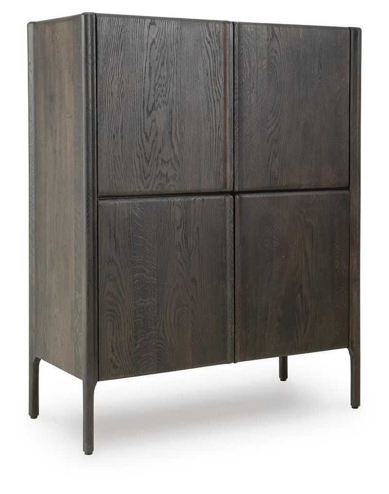 Orsonal Espresso Brown Accent Cabinet - A4000686