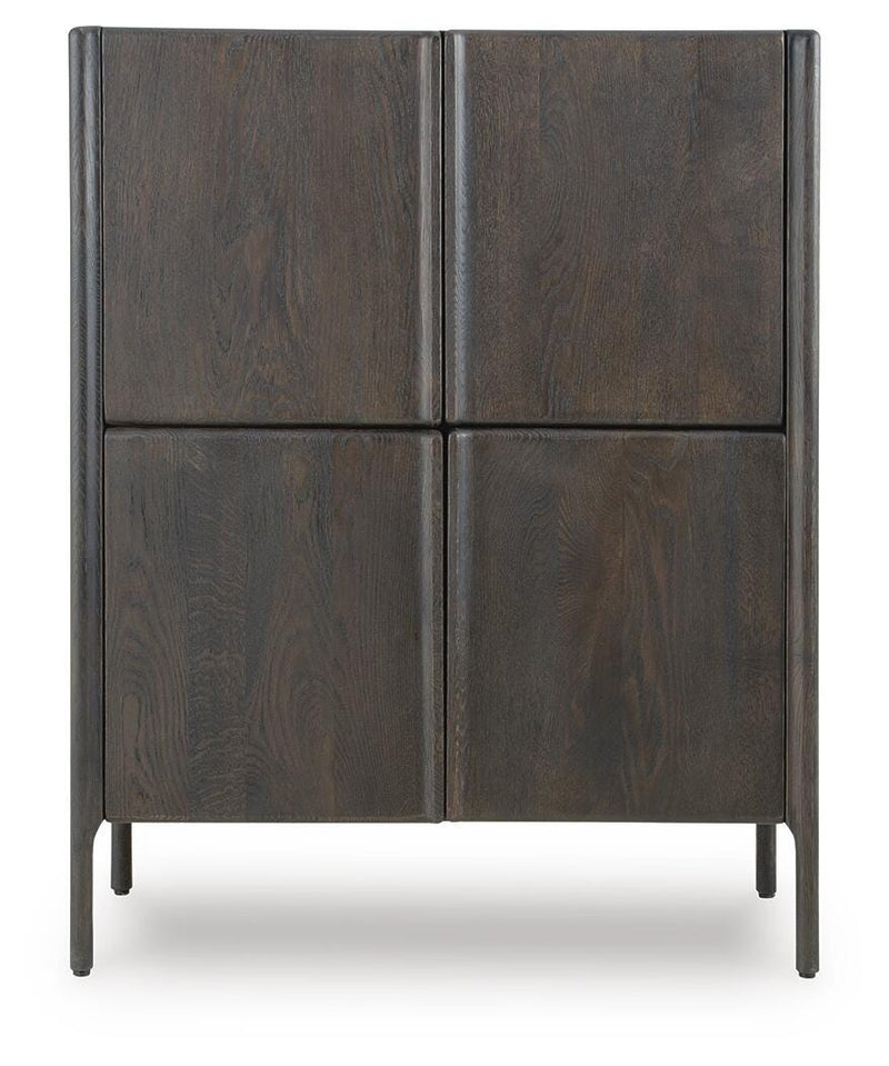 Orsonal Espresso Brown Accent Cabinet - A4000686